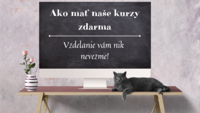 Ako mať naše kurzy zdarma? Pozvánka na konzultačný webinár!