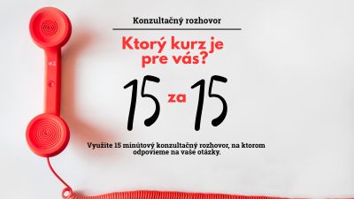 konzultácie 15 za 15