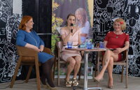 Rok E-žien máj 2016 - zľava Andrea Trávničková, Slávka Halčáková a Gabriela Revická
