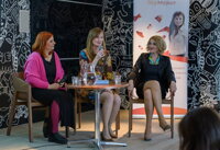 Rok E-žien apríl 2016 -zľava Andrea Trávničková, Marcela Špalková a Gabi Revická. Foto: Daja Turner